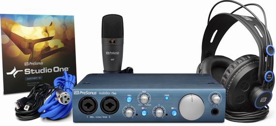 PreSonus发布AudioBox iTwo Studio录音套装